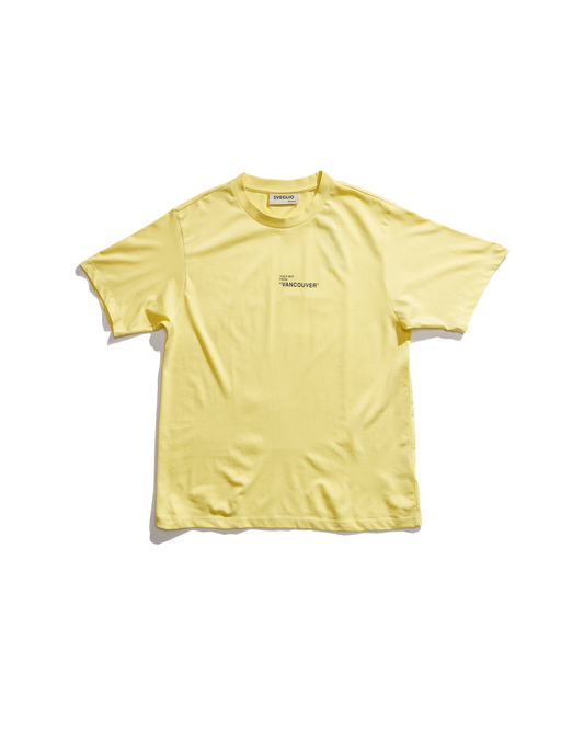 Your Boy from Vancouver T-shirt- Canary Yellow