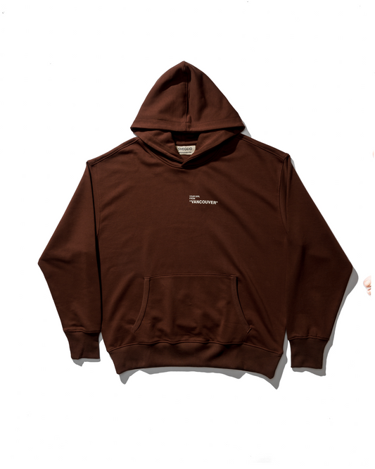 Your Girl from Vancouver Hoodie - Brown