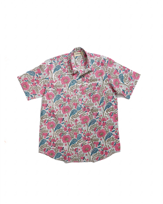 Bloom & Bold Button-Up Shirt