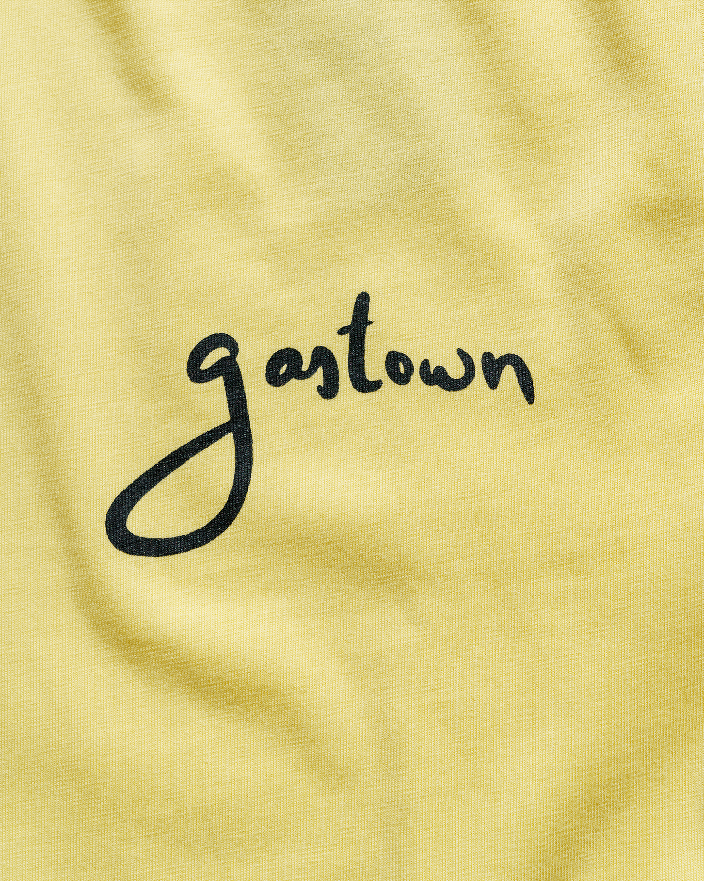 Gastown t-shirt - Canary Yellow