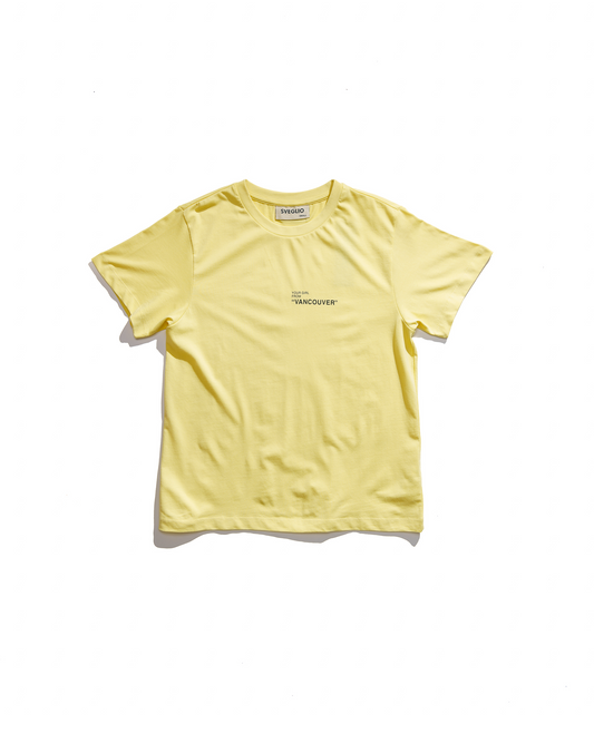 Your Girl from Vancouver T-shirt- Canary Yellow