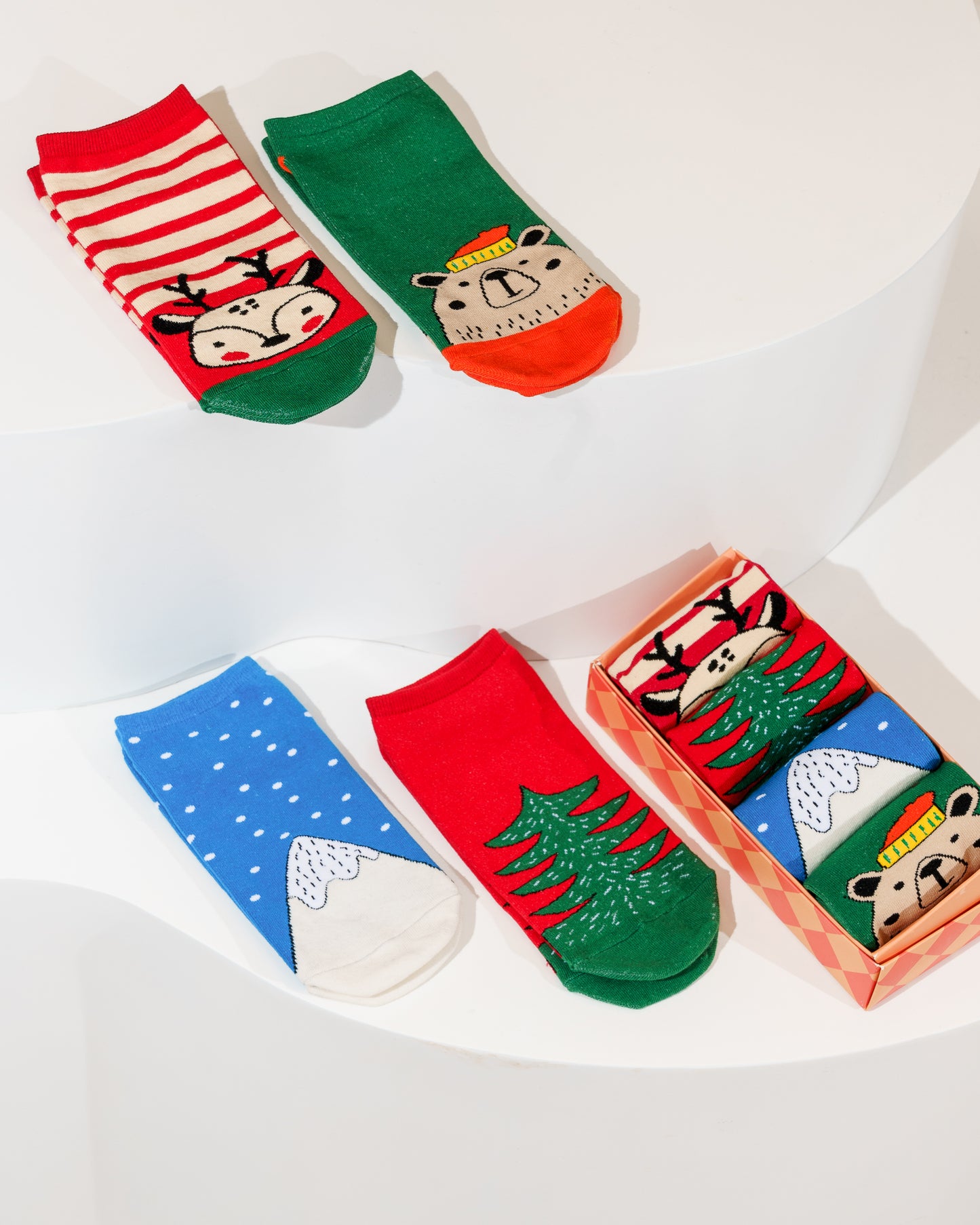 Christmas Socks (Pack of 4)