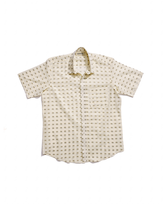 Majestic Pachyderm Button-Up Shirt