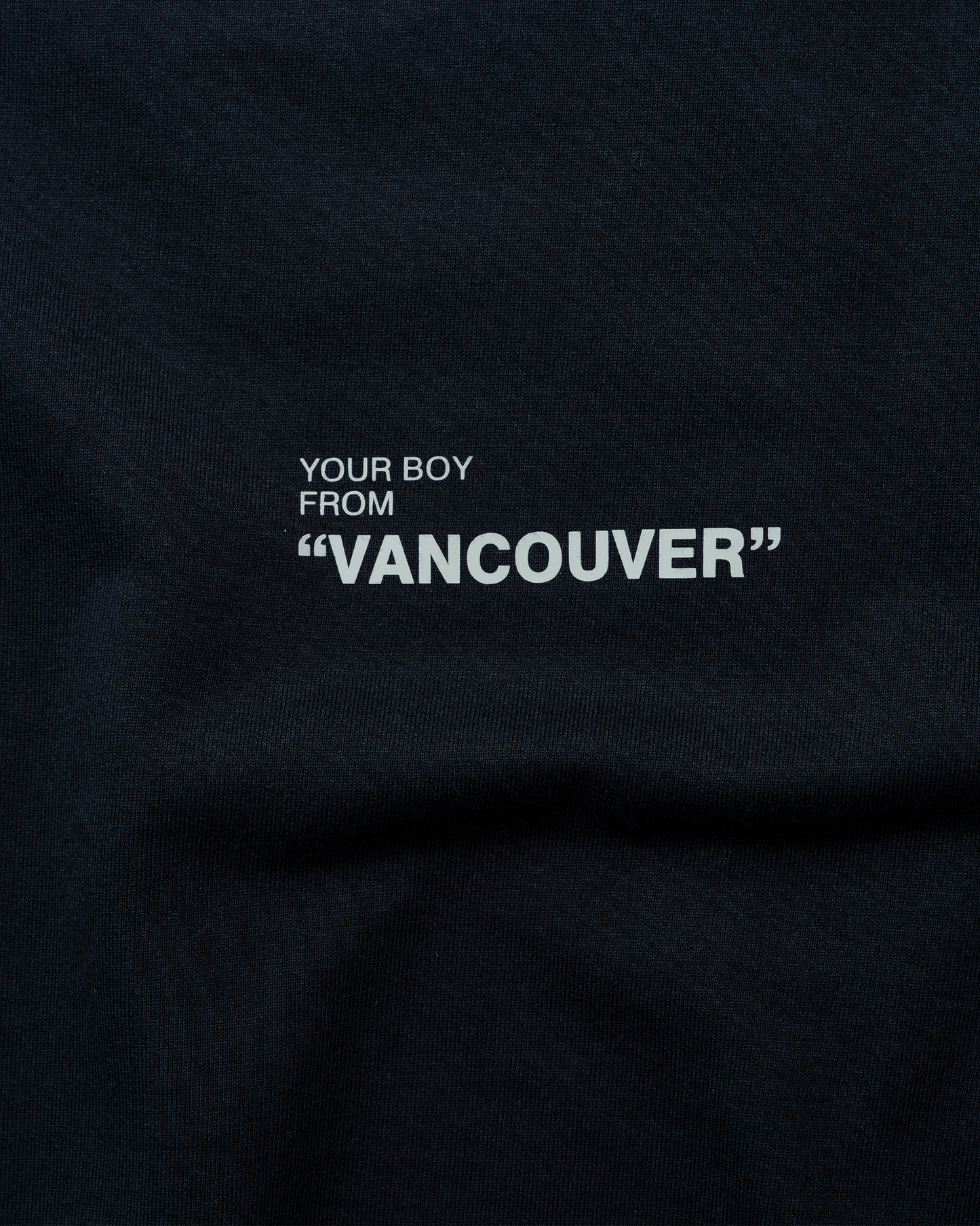 Your Boy from Vancouver Sweatshirt - DARK BLUE