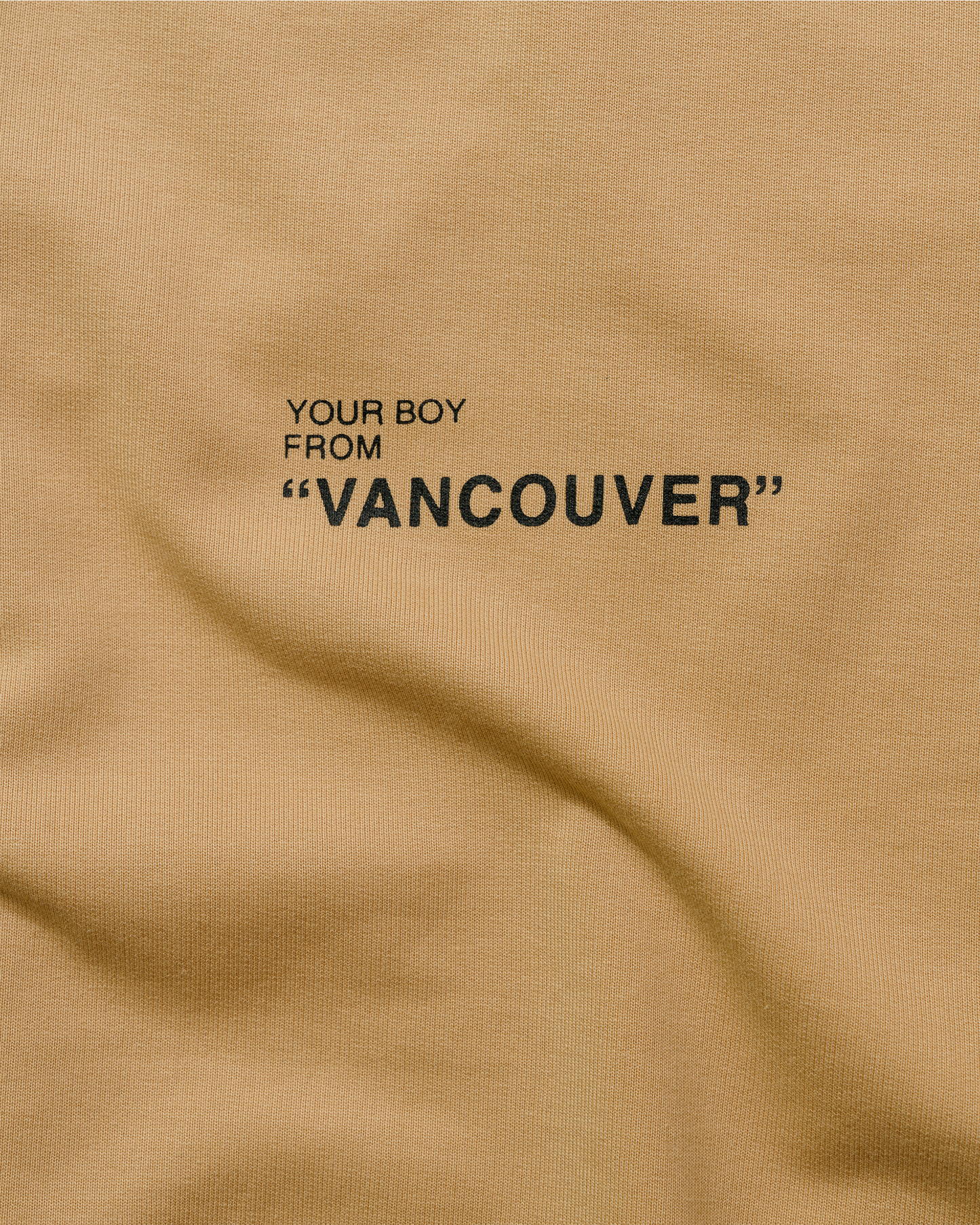 Your Boy from Vancouver Sweatshirt - BEIGE