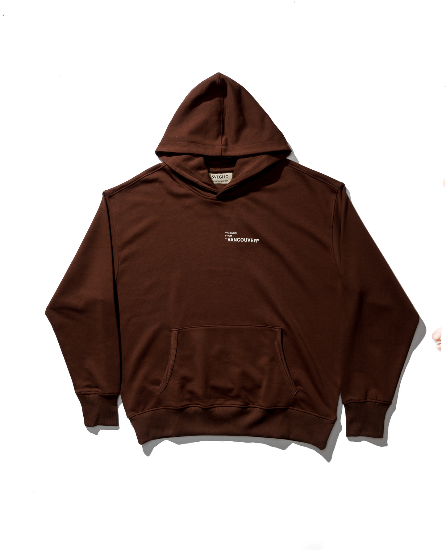 Your Girl from Vancouver Hoodie - Brown
