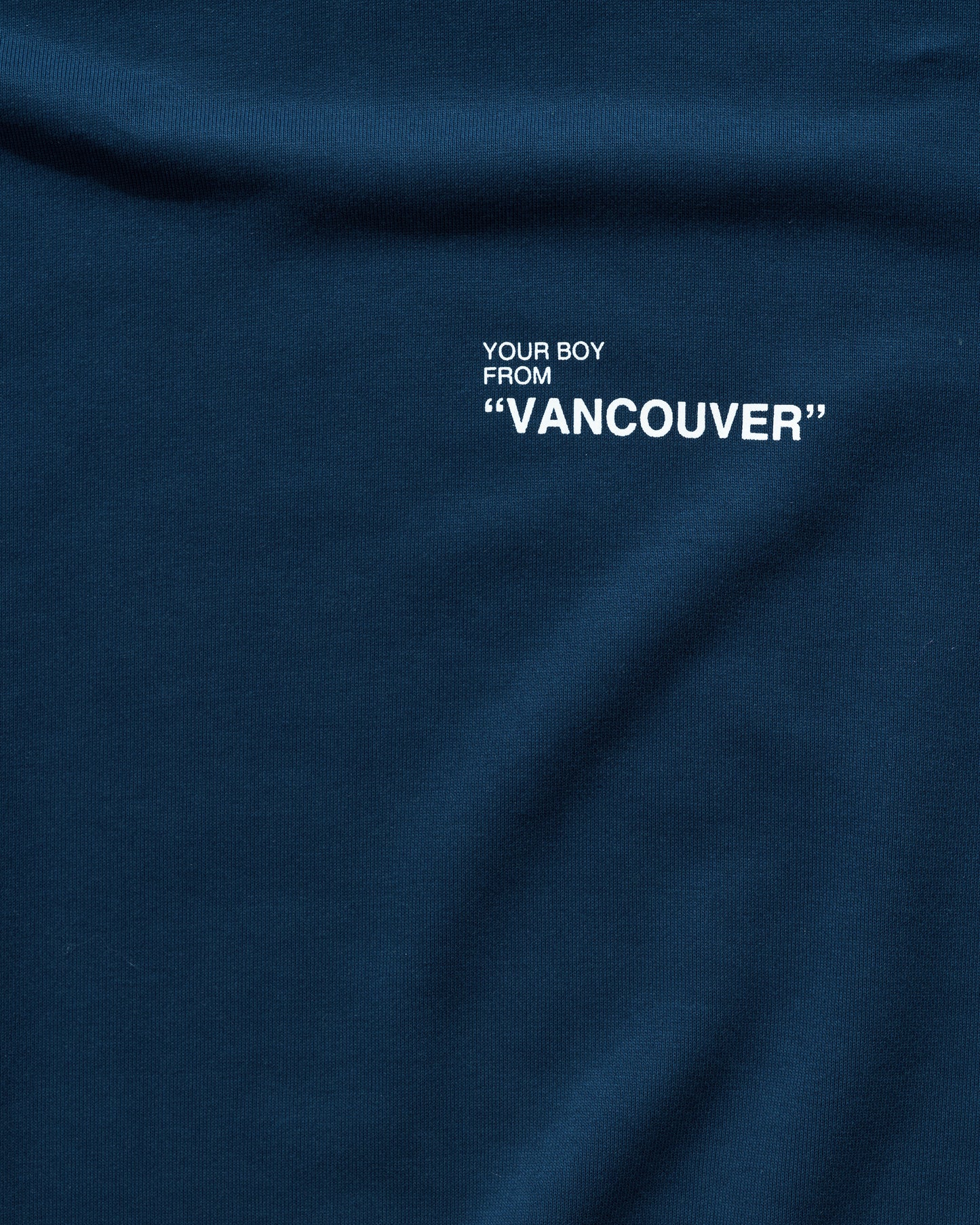 Your Boy from Vancouver Hoodie- Evening Blue